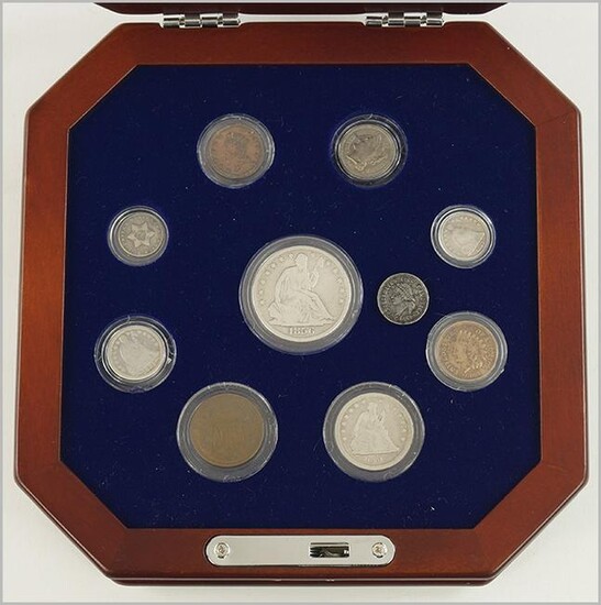 Postal Commemorative Society Civil War Era U.S. Coins.