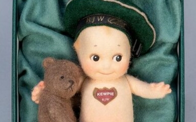 R. John Wright Kewpie & Teddy LE Doll. 1999/2000.