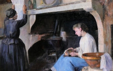 Raphael Lewisohn (1863-1923) - Women in their interior