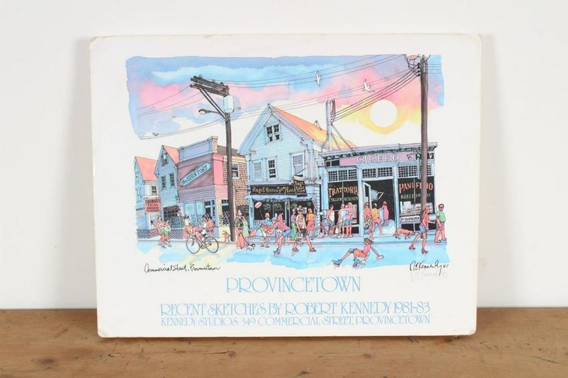 Robert Kennedy Provincetown Exhibition Poster