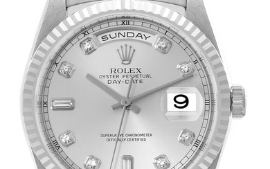 Rolex President Day-Date White Gold