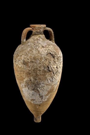 Roman transport amphora for garum type Lusitana IV.
