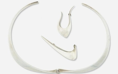 Ronald Hayes Pearson, Collar necklace and two brooches