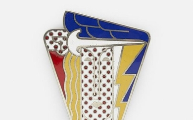 Roy Lichtenstein, Modern Head brooch
