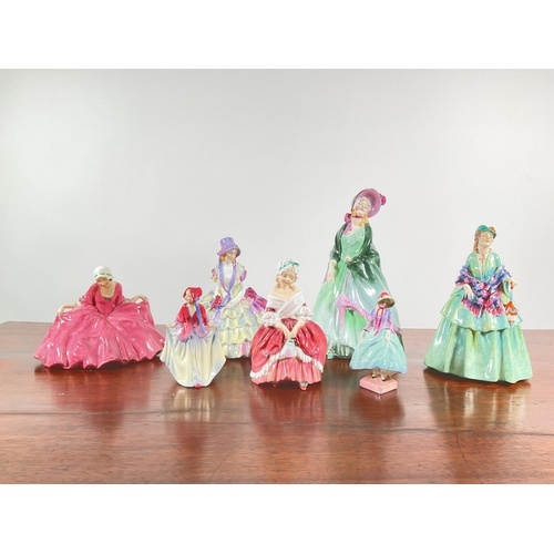 Royal Doulton: a collection of seven early figures comprisin...