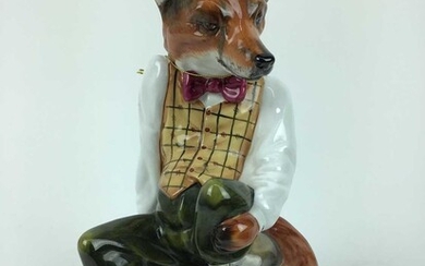 Royal Stafford limited edition model of a well dressed fox, number 511 of 2500