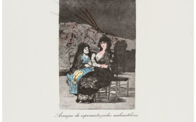Salvador Dali (1904-1989), 66, from Les Caprices de Goya (1977)