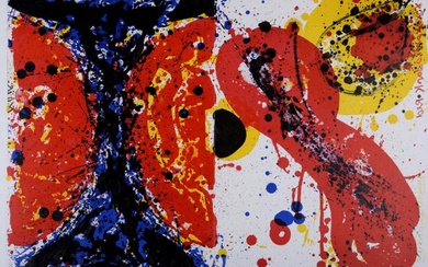 Sam Francis (1923-1994) - Uncle Sam loves Marylin, One Cent Life