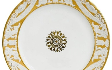 Samson Porcelain Plate Cherubs late 19th century