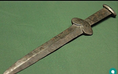 Scythian Iron Large iron sword - akinak 275mm.