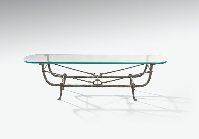 Berceau low table, second version, Diego Giacometti