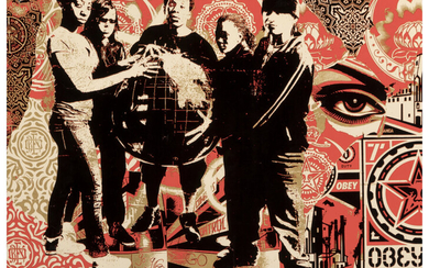Shepard Fairey (1970), She's Not a Planet, She's One of Us (2011)