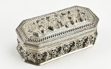 Silver box, Burma