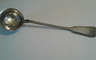 Soup ladle (3) - Silver - France - Late 18th century