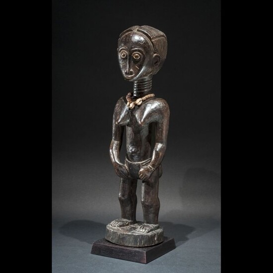 Statue(s) - Wood - Baoulé - Côte d'Ivoire