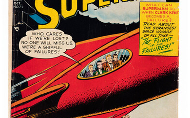 Superman #72 (DC, 1951) Condition: GD/VG. Prankster appearance. Al...