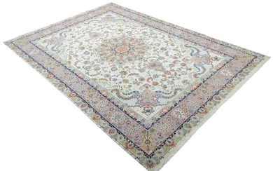 Tabriz 50 Raj - Very fine carpet with a lot of silk - 370 cm - 251 cm