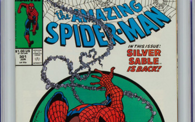 The Amazing Spider-Man #301 (Marvel, 1988) CGC NM 9.4...