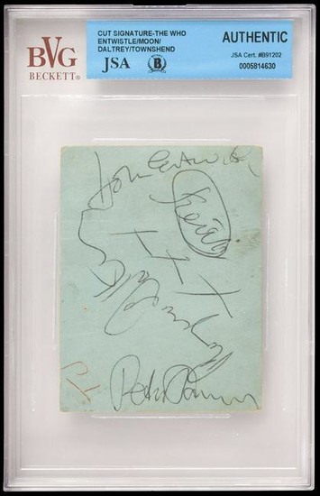 The Who Signed Ticket