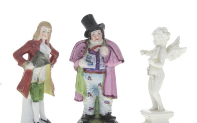 Three Porcelain Figurines.