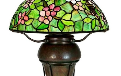 Tiffany Studios "Apple Blossom" Table Lamp