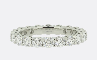 Tiffany & Co. 1.60 Carat Diamond Full Eternity Ring Size...