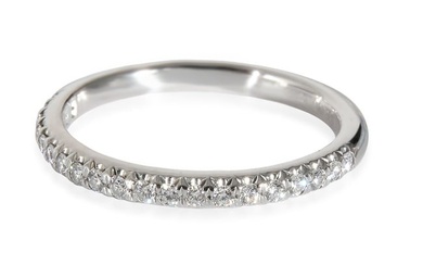 Tiffany & Co. Soleste Diamond Half Eternity Wedding Band in Platinum 0.17 CTW