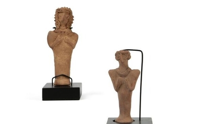 Two Spyro-Hittite votive figures
