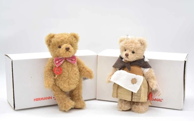 Two limited edition Teddy Hermann teddy bears, both boxed.