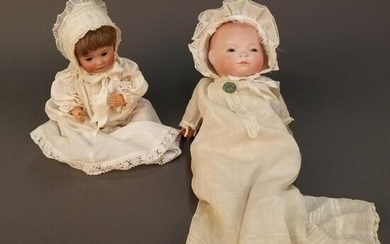 Two vintage dolls.
