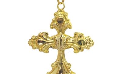 Type of jewel: Vintage antique Victorian gold cross <br> <br>Condition:...