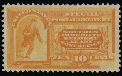 United States: Special Delivery 10c orange Special Delivery