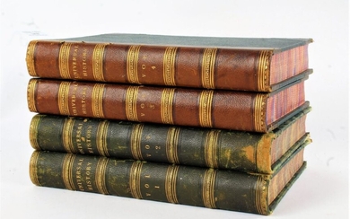 Universal History, in four volumes, all leather bound, circa 1882-85 (4)