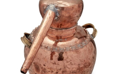 Very Rare Copper Still, possibly Philip Apple, possibly West Chester, Pennsylvania, Circa 1820