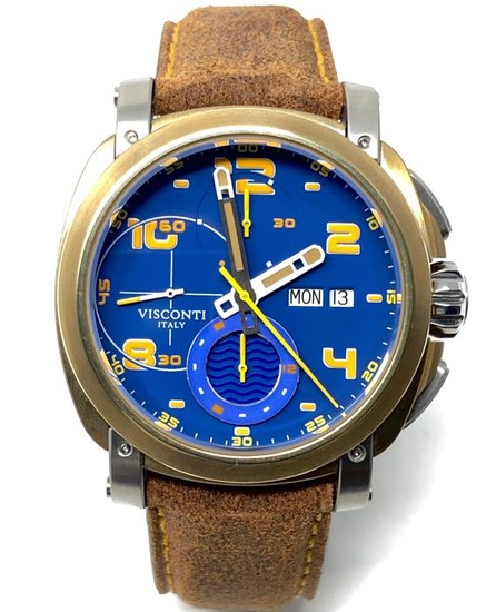 Visconti - Automatic Chronograph Watch Majorca Bronze LIMITED EDITION - KW30-31 - Men - BRAND NEW