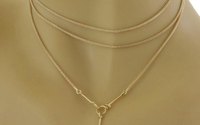 Vivian Torun Savannah Collection for Georg Jensen Citrine 18k Gold Necklace