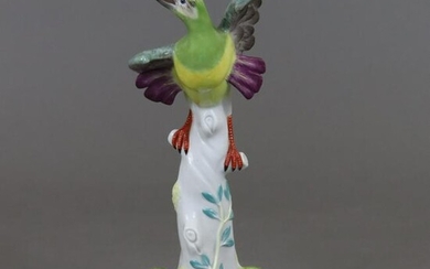 Vogelfigur "Quetzal" (Paradiesvogel) - Meissen