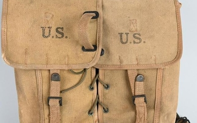 WWI M1912 CAVALRY RATION BAGS PACK MEDICAL CORPS