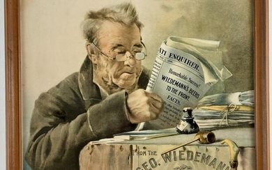 Wiedemann Brewing 1895 Chromolithograph