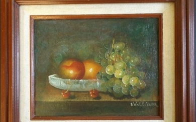 William, Fruit Still Life, Retro Baroque oil painting