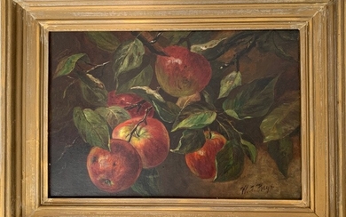 William Jacob Hays (1830-1875) oil/canvas 12x17”
