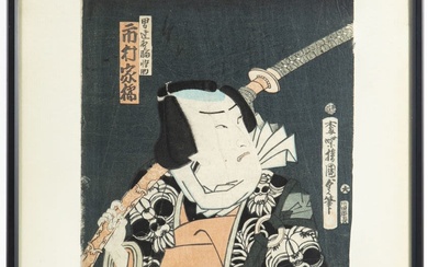 A Japanese Print after Utagawa Kunisada II, 1865