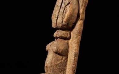 Wooden standing Figure, Dogon people, Mali