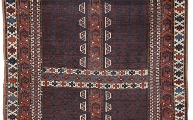 Yomud Ensi, Turkestan, ca. 1900; 5 ft. 4 in. x 4 ft. 2