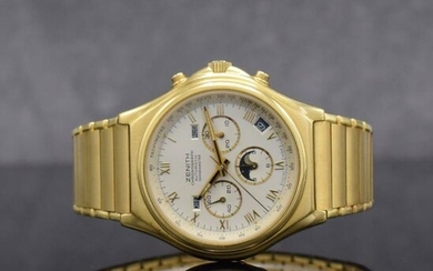ZENITH rare 18k yellow gold El Primero chronograph
