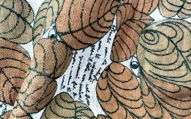 vintage fabric - 640 x 210 cm - Cotton, Linen - 21st century