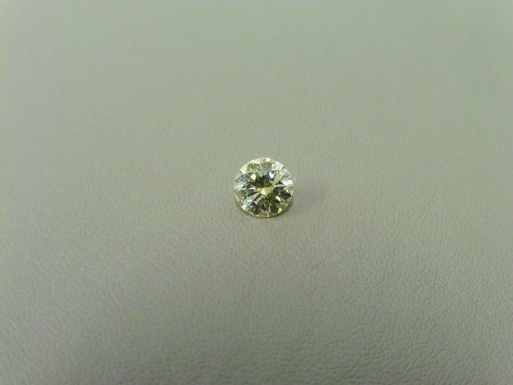 0.52ct yellow diamond,Natural yellow si2 clarity,agi certification