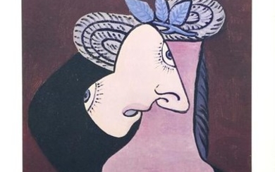 Pablo Picasso, Le Chapeau de Paille au Feuilage Bleu