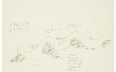 Robert Smithson (1938-1973), Kaiser Steel - Wall Japan