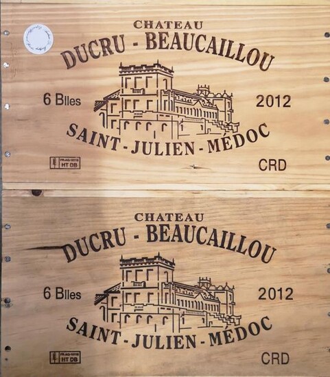 12 bottles CHÂTEAU DUCRU BEAUCAILLOU - 2é Gcc...
